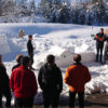 Winter Teamwelt-Challenge im Schnee bei Betriebsausflügen im Schwarzwald
