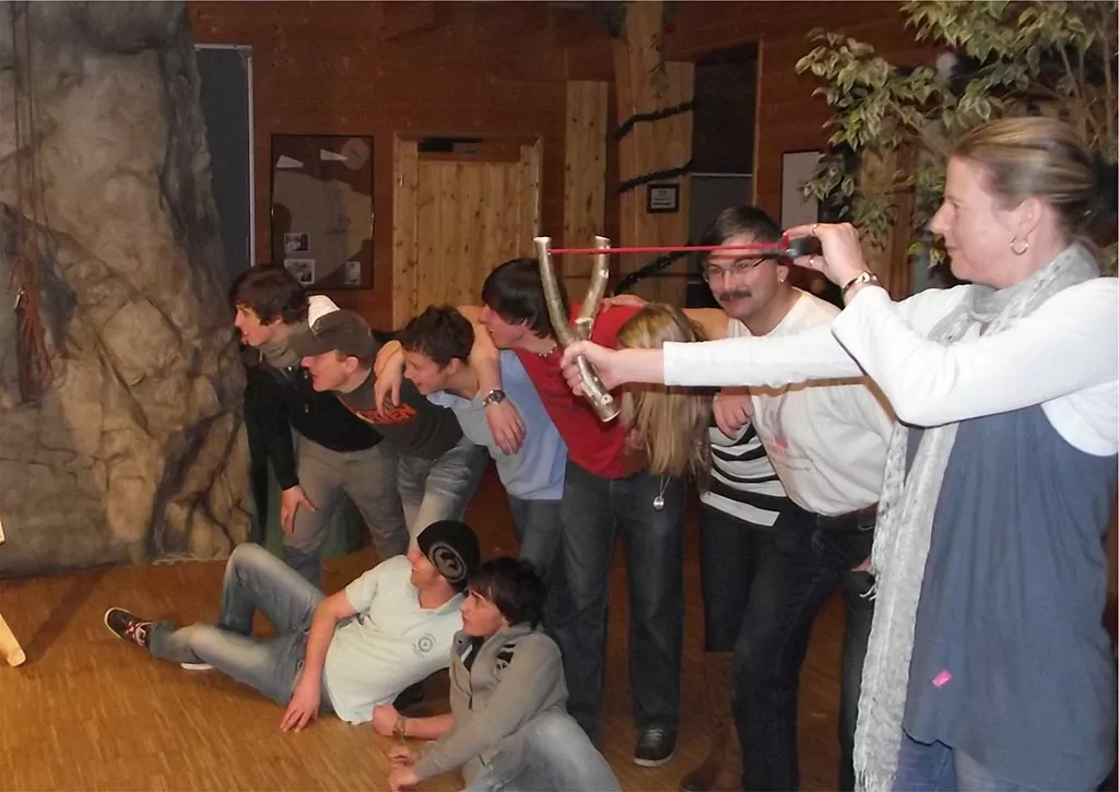 Ballschleuder Team-Spiele