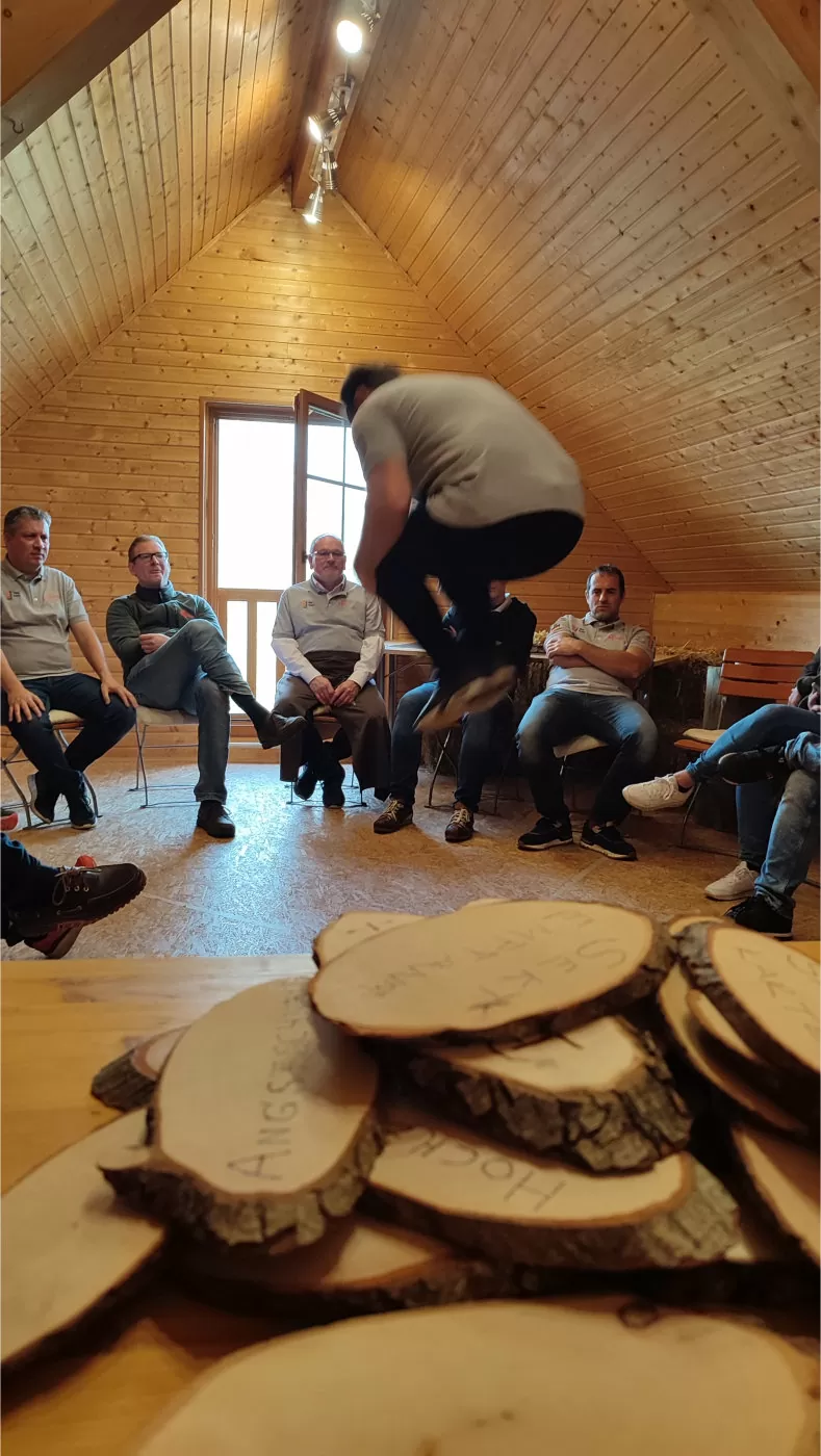 Pantomime klein Pantomime bei Teamevents