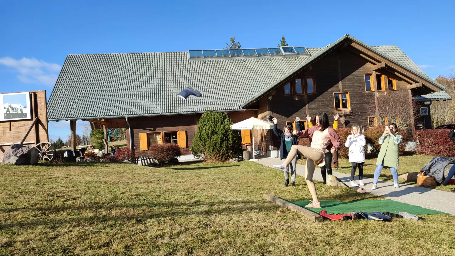 Stiefel-Kick bei Teamevents Stiefel-Kick bei Teamevents