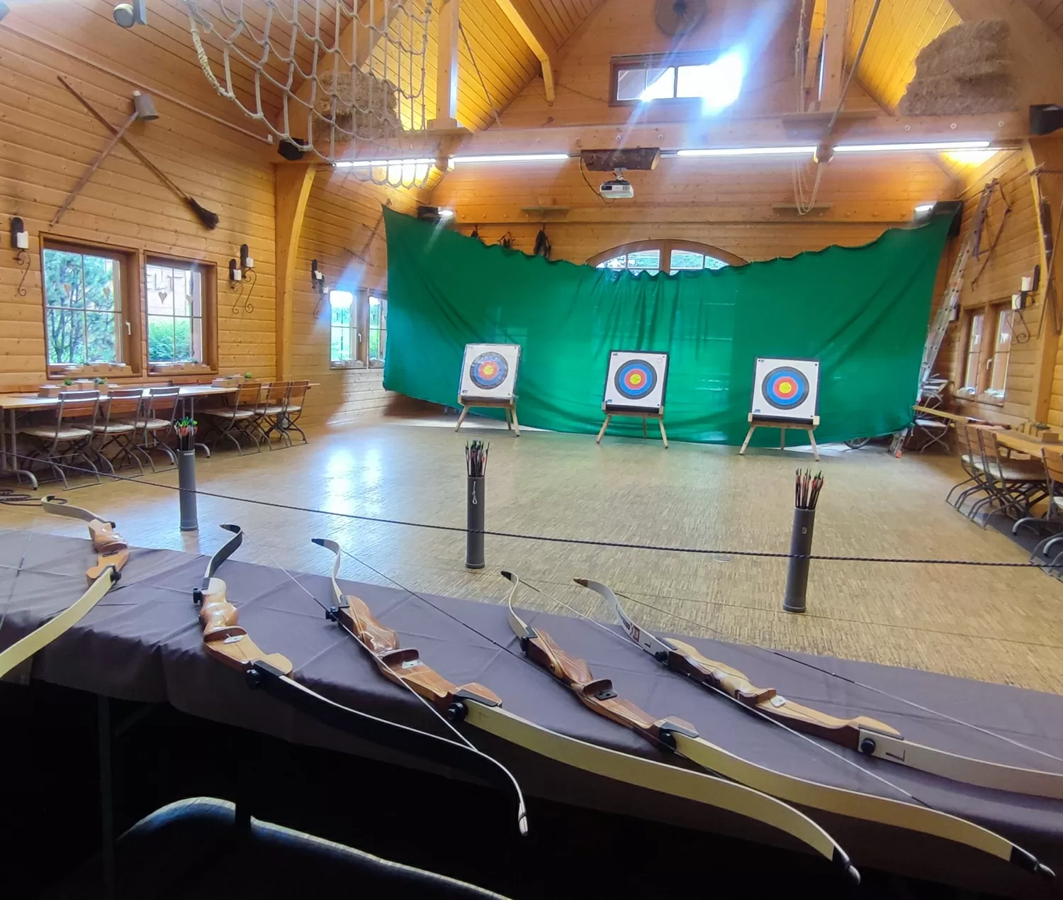 Indoor-Bogenschießen
